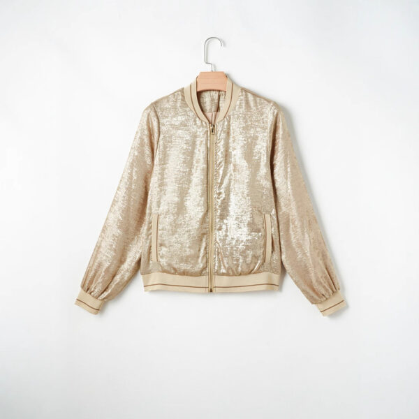 Solid Color Casual Multi-pocket Jacket - Image 5