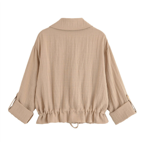 Women's Adjustable Short Coat - Image 6