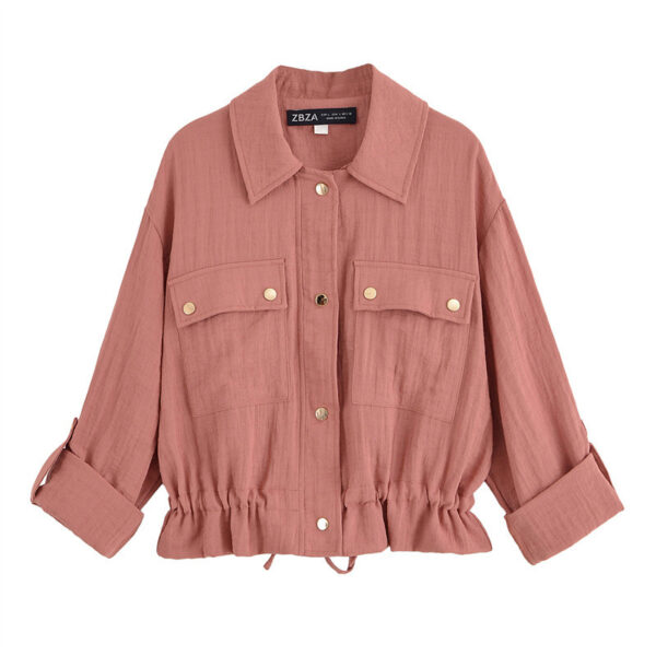 Women's Adjustable Short Coat - Image 5