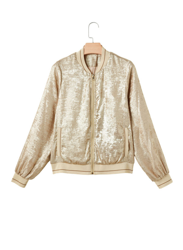 Solid Color Casual Multi-pocket Jacket - Image 6