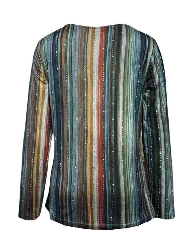 Round Neck Spring And Autumn Casual Top. - Image 2