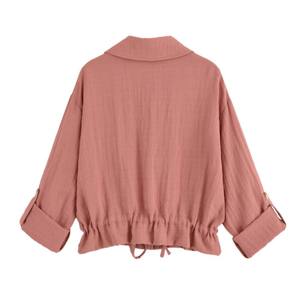 Women's Adjustable Short Coat - Image 4