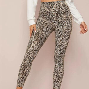 Printed High Waist Yoga Pants