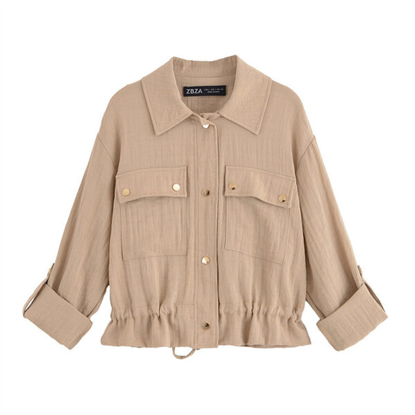 Women's Adjustable Short Coat - Image 7