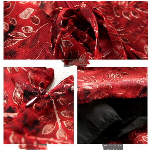 Small Chiffon Floral Dress - Image 2