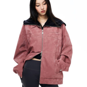 pu leather coat