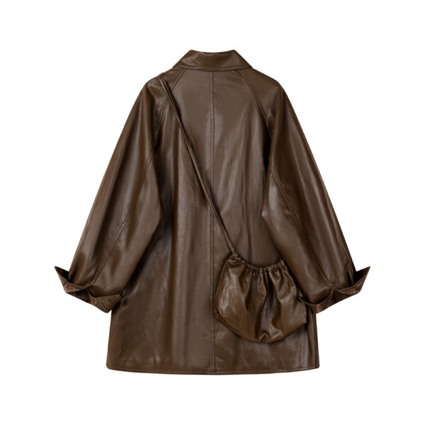 leather coat