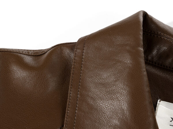 leather coat